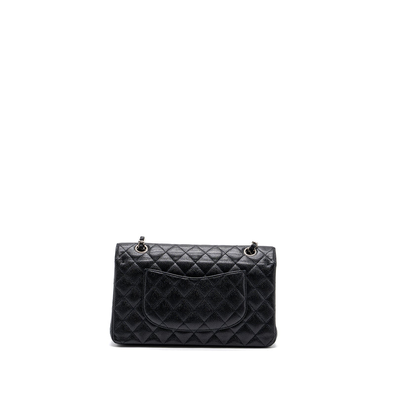 Chanel medium classic flap bag caviar black with SHW
