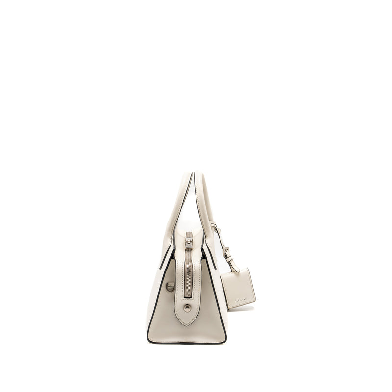 Prada Saffiano Monochrome Bag White SHW