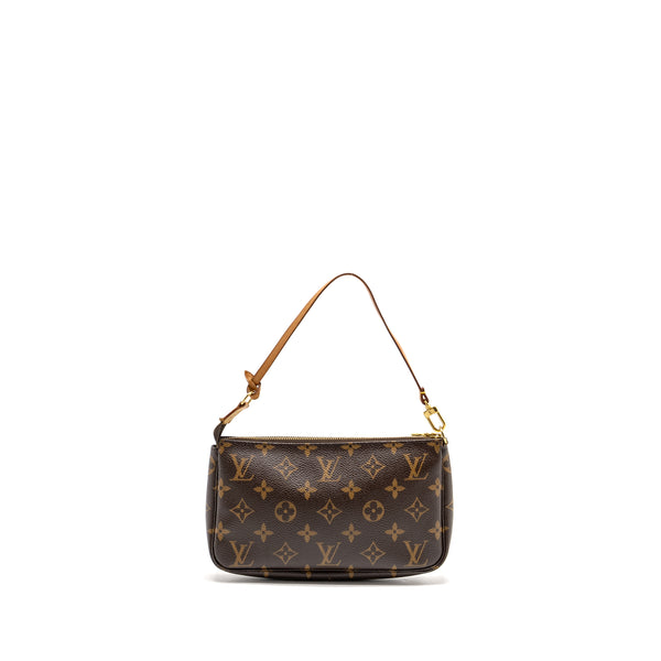 Louis Vuitton Pochette Accessories Monogram Canvas GHW