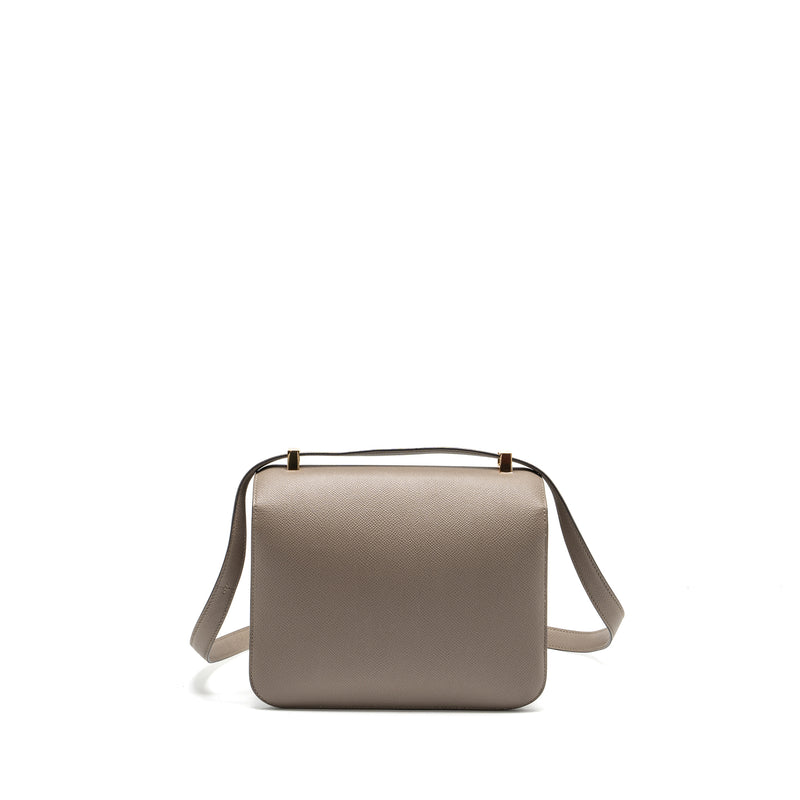 Hermes constance 24 epsom Gris Asphalte GHW stamp C