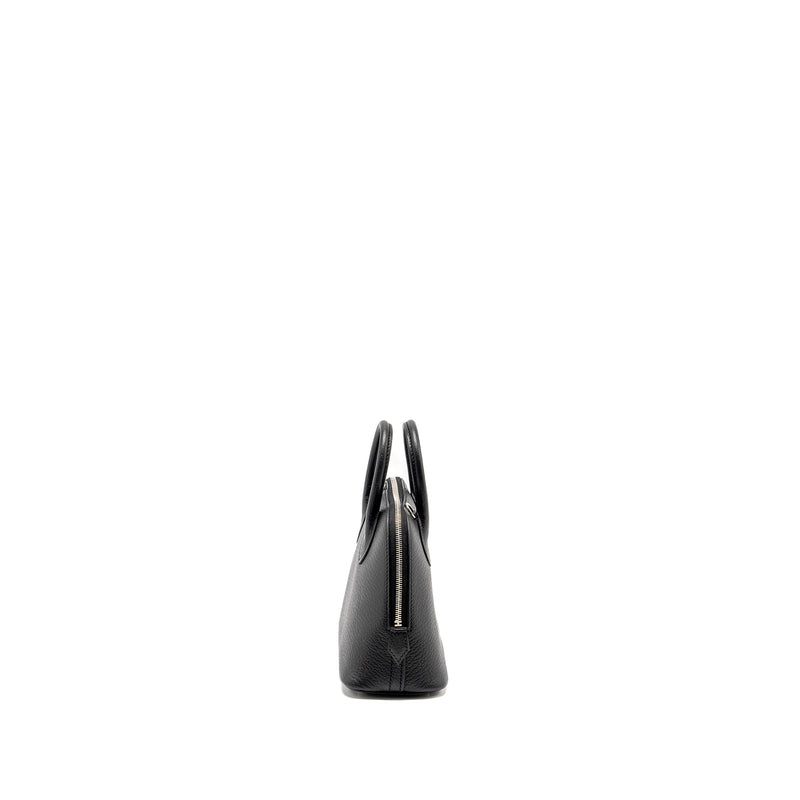 Hermes Mini Bolide Chevre Mysore Black SHW Stamp W
