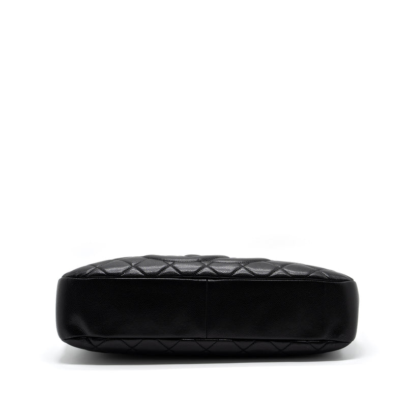 Chanel Matelasse Chain Tote Bag Caviar Black GHW