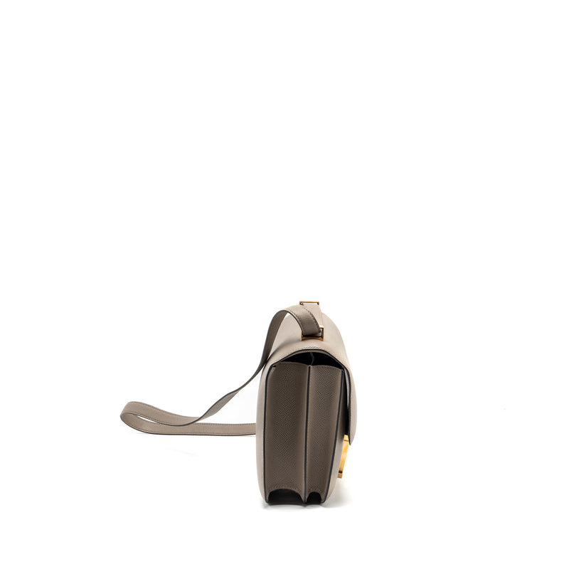 Hermes constance 24 epsom Gris Asphalte GHW stamp C