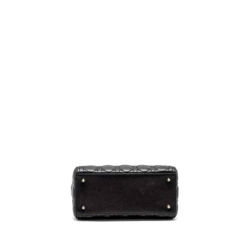 Dior Medium Lady Dior Lambskin Black LGHW