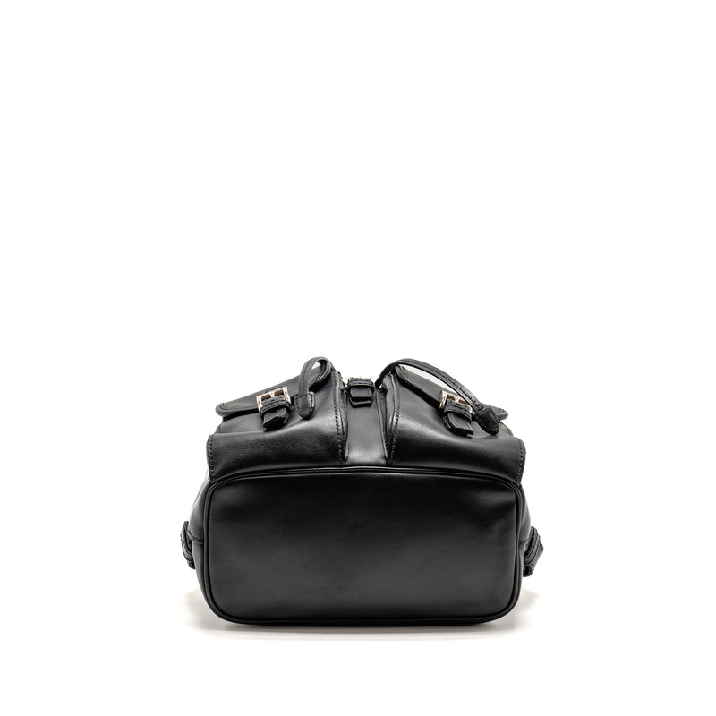 Prada Zainetto Backpack Leather Black SHW