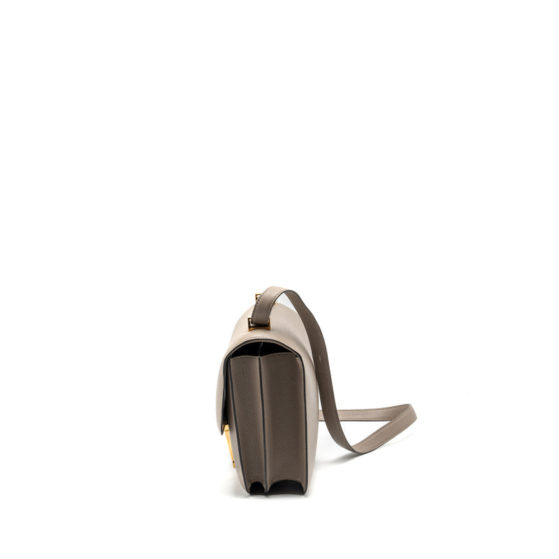 Hermes constance 24 epsom Gris Asphalte GHW stamp C