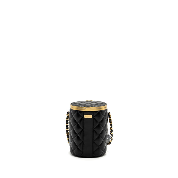 Chanel 21A Vanity With Chain Lambskin Black GHW (Microchip)