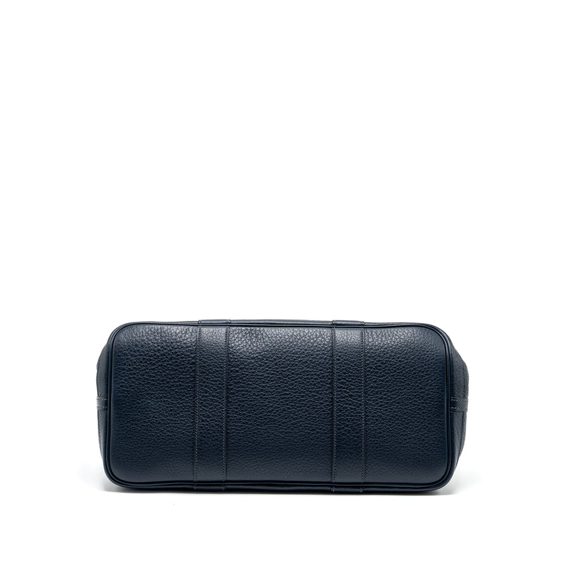 Hermes Garden Party 36 Negonda Blue indigo SHW Stamp Square L