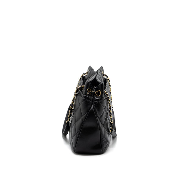 Chanel Matelasse Chain Tote Bag Caviar Black GHW
