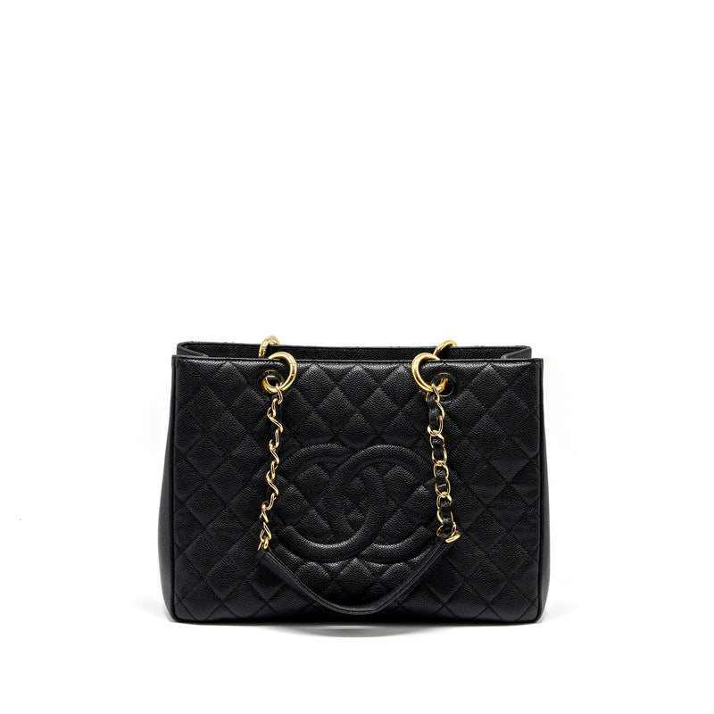 Chanel Grand Shopping Tote Bag caviar black GHW