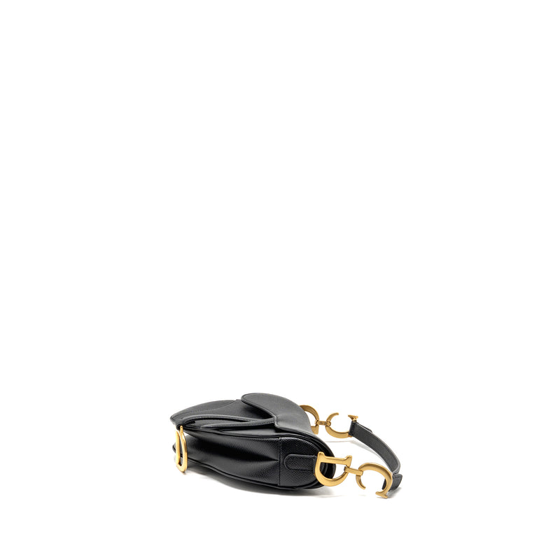 Dior Mini Saddle Bag Calfskin Black GHW
