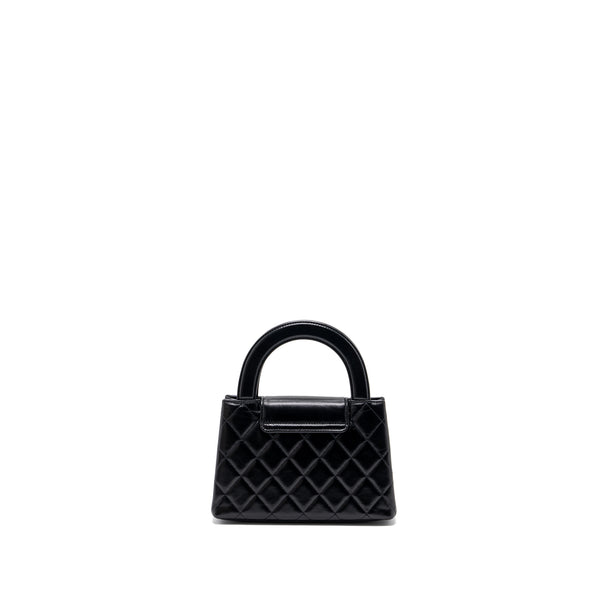 Chanel 23k Mini Shopping Tote Calfskin Black GHW(Microchip)