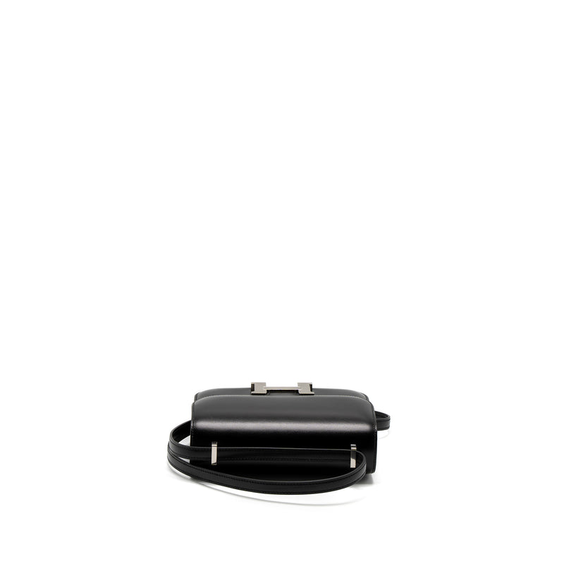 Hermes Mini Constance Box Black SHW Stamp Z