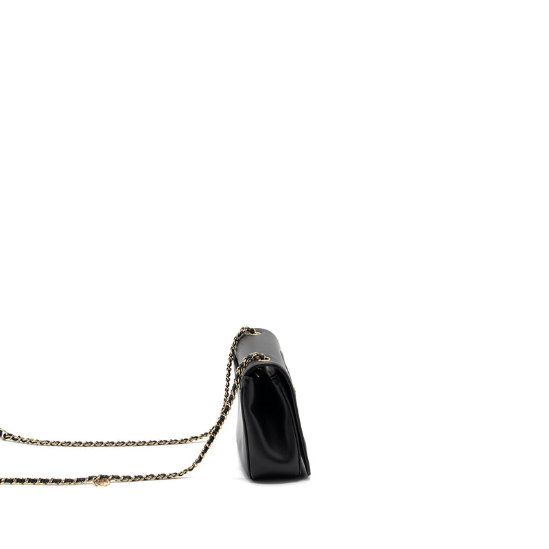 Chanel Small Flap Bag Lambskin Black LGHW