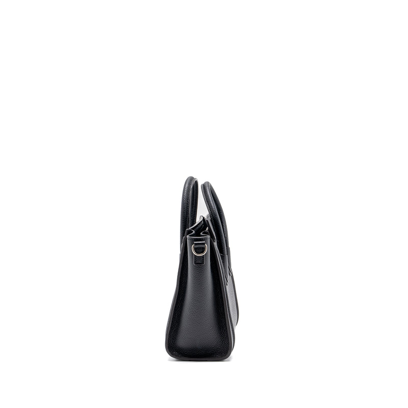 Celine Nano Luggage Bag Calfskin Black SHW