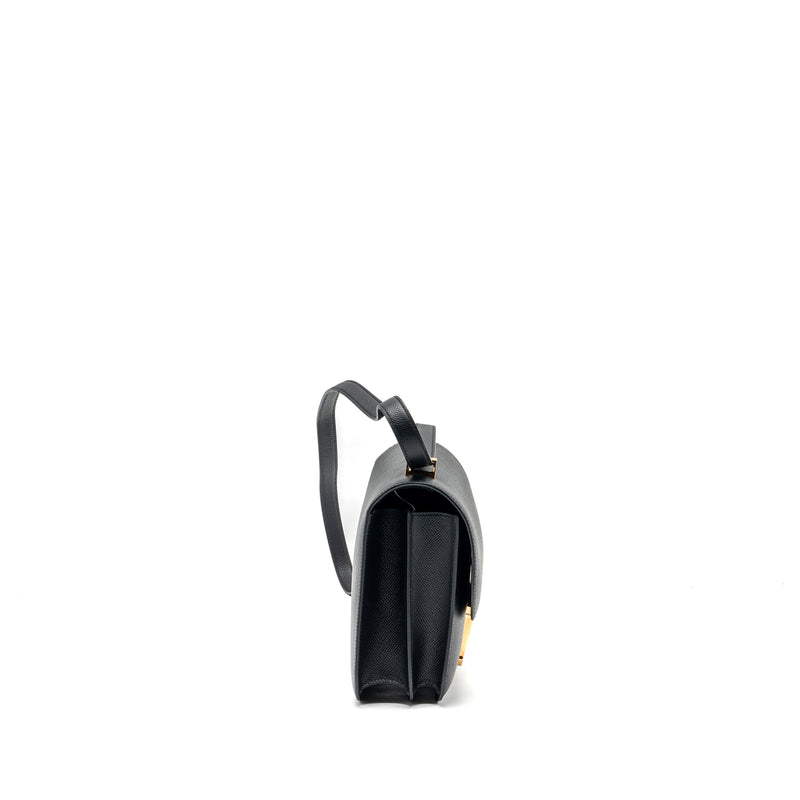Hermes Constance 24 epsom black RGHW stamp Y