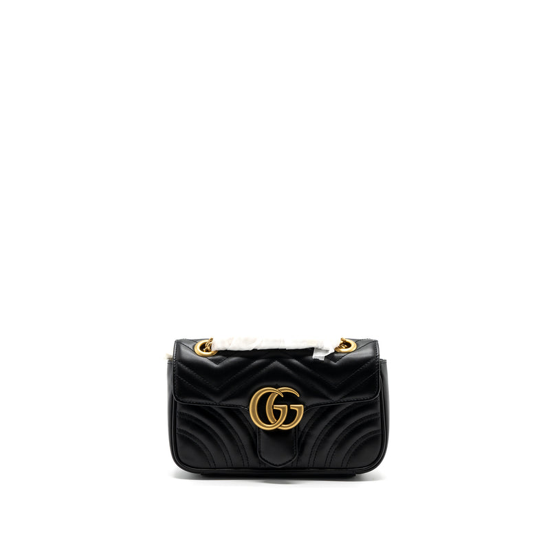 Gucci mini marmont calfskin black GHW