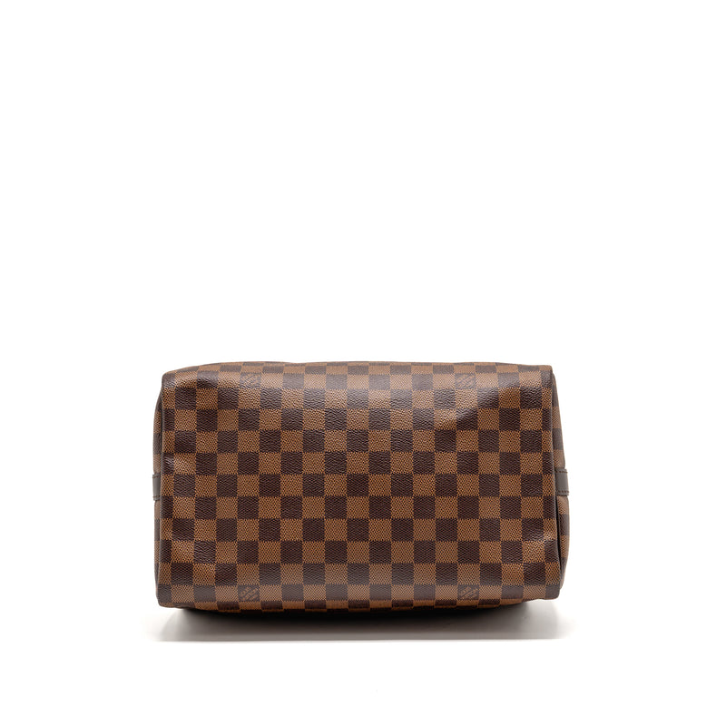 Louis Vuitton Speedy Bandouliere 30 Damier Ebene Canvas GHW