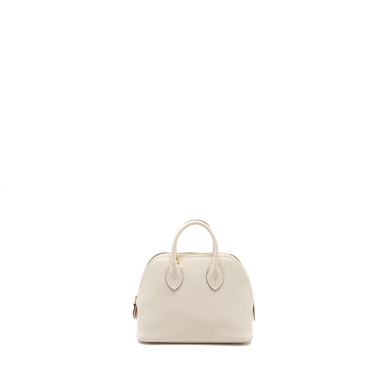 Hermes Mini Bolide Chèvre Mysore Nata GHW Stamp Z