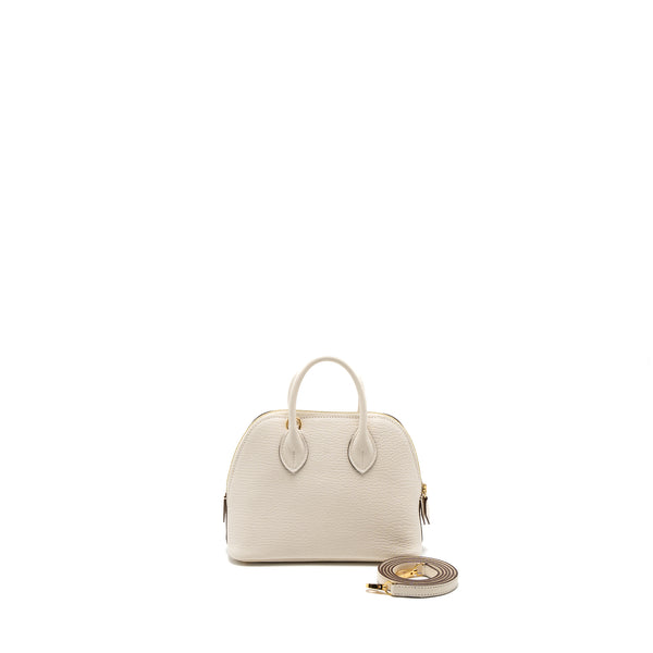 Hermes Mini Bolide Chèvre Mysore Nata GHW Stamp Z