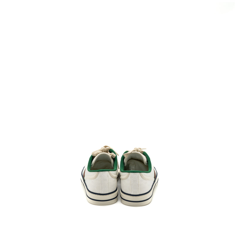 Gucci Size 39 Sneakers GG Supreme Canvas White/ Multicolour