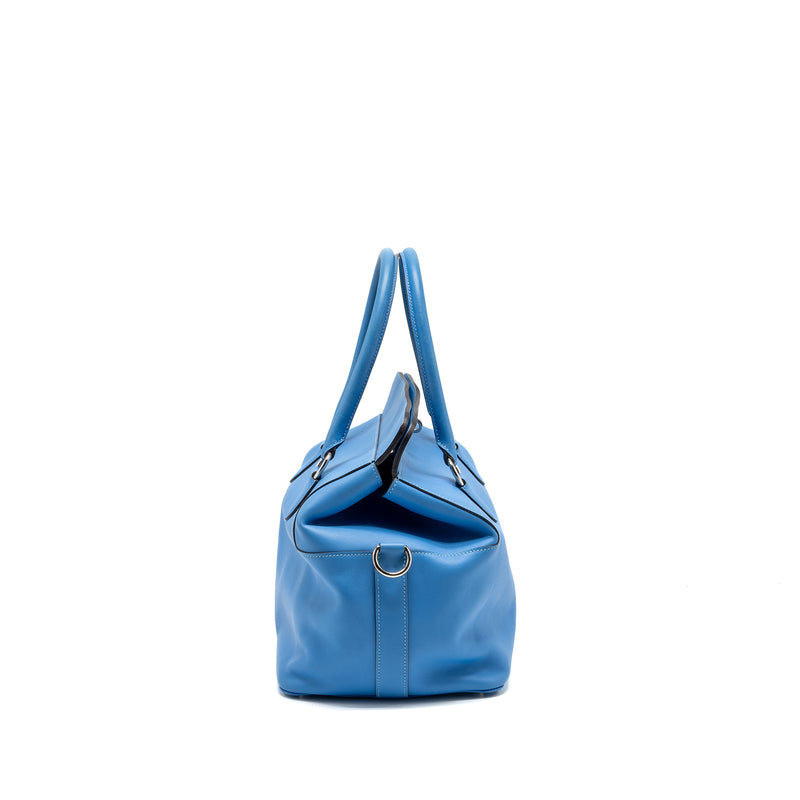 Hermes toolbox 26 swift blue paradise SHW stamp square R