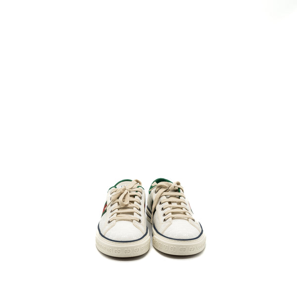 Gucci Size 39 Sneakers GG Supreme Canvas White/ Multicolour