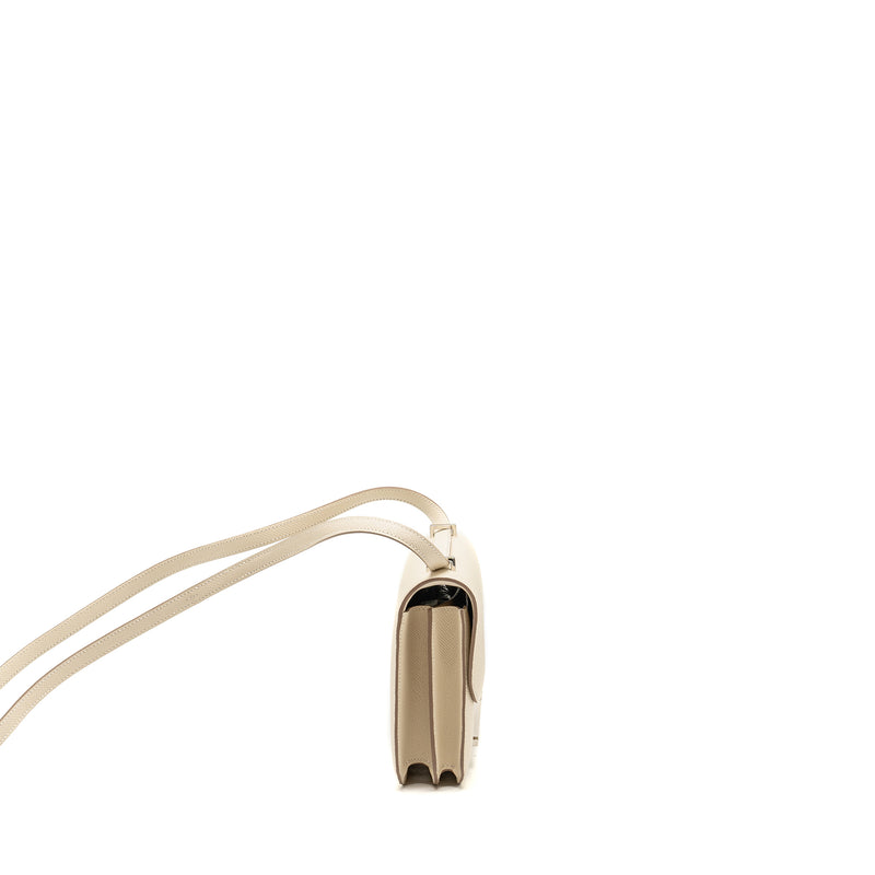Hermes Mini Constance Epsom Craie SHW Stamp W
