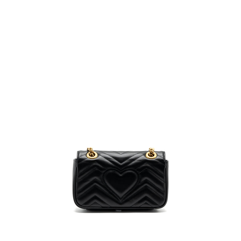 Gucci mini marmont calfskin black GHW