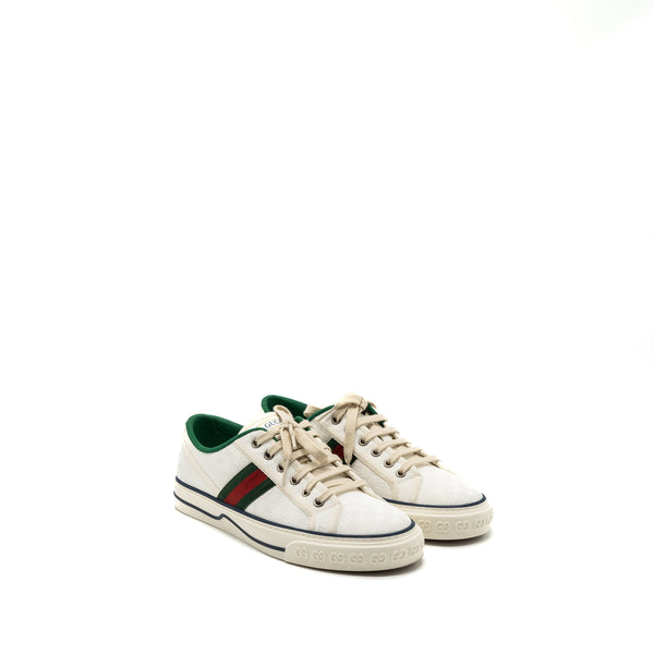 Gucci Size 39 Sneakers GG Supreme Canvas White/ Multicolour