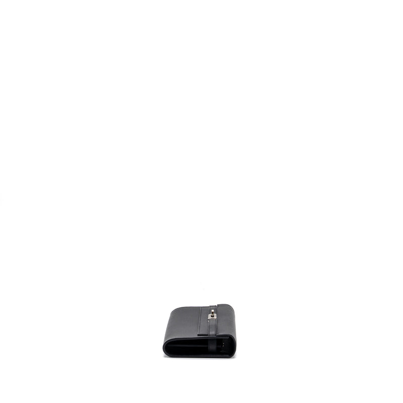 Hermes Kelly To Go Epsom Black SHW Stamp U