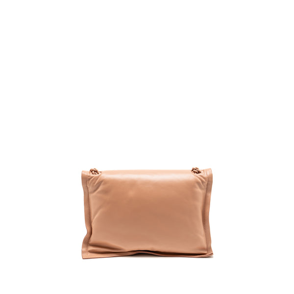 Salvatore Ferragamo Viva Bow Shoulder Bag Leather Dust Pink SHW