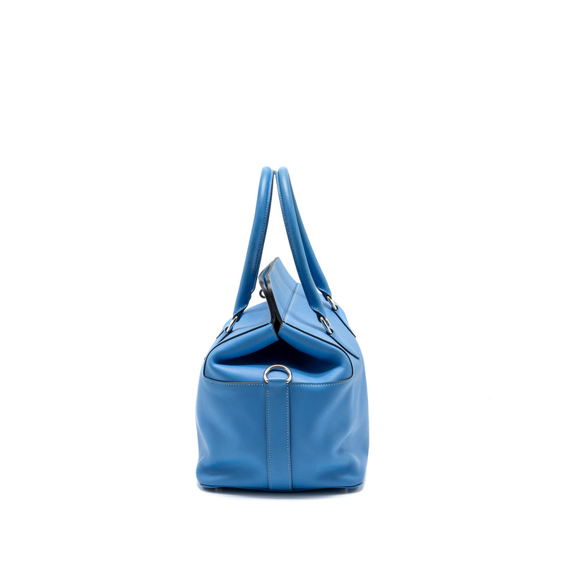 Hermes toolbox 26 swift blue paradise SHW stamp square R