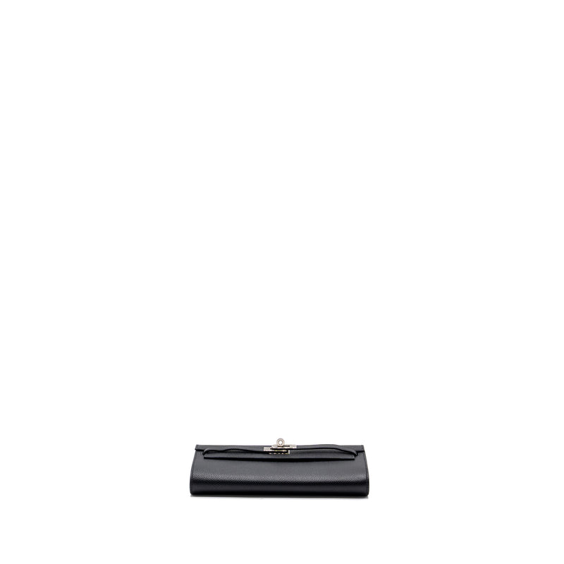 Hermes Kelly To Go Epsom Black SHW Stamp U