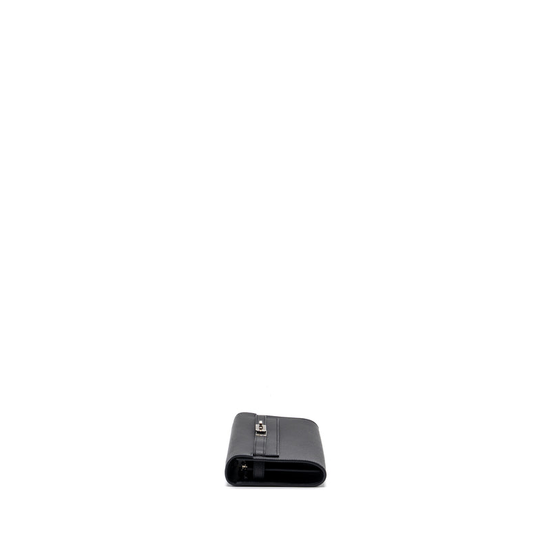 Hermes Kelly To Go Epsom Black SHW Stamp U