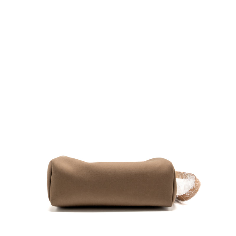 Hermes Herbag31 zip bag canvas / hunter etoupe / natural sable GHW stamp U