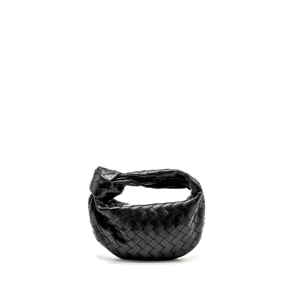 Bottega Veneta Mini Jodie Lambskin BLACK SHW