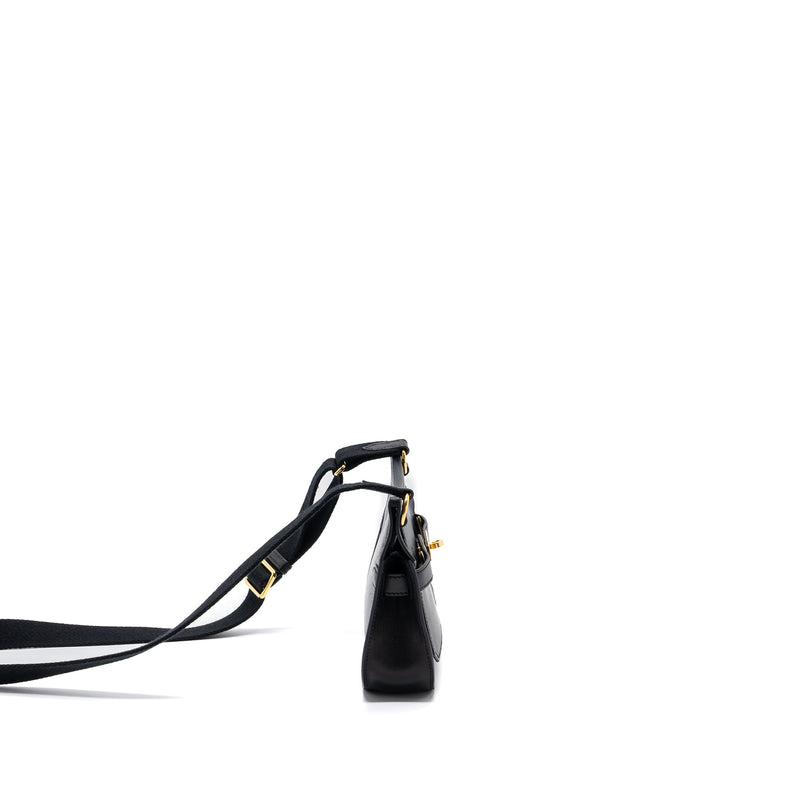 Hermes Mini Jypsiere Evergrain Black GHW Stamp B