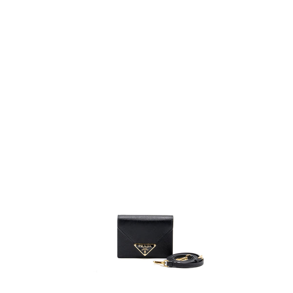 PRADA Red Saffiano Leather Wallet on Strap w/GHW - $600 CAD