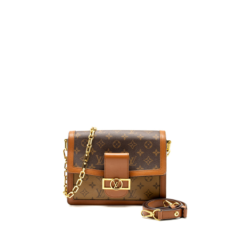 LOUIS VUITTON Dauphine MM Monogram Canvas GHW