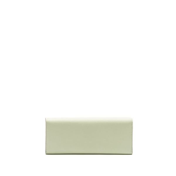 Hermes Chaine D’Ancre To Go Wallet Epsom Vert Fizz SHW Stamp B