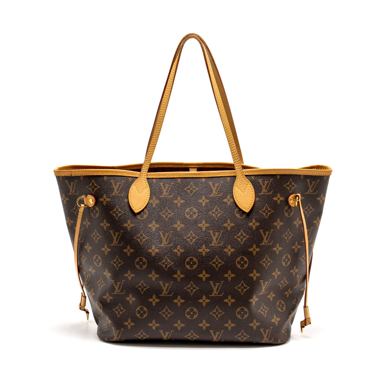 Louis Vuitton Neverfull MM Monogram Canvas GHW