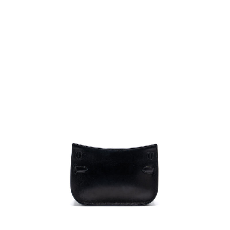 Hermes Mini Jypsiere Evergrain Black GHW Stamp B