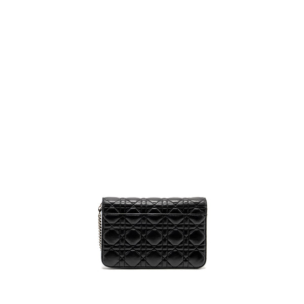 Dior Miss Dior Promenade Pouch Bag Lambskin Black SHW