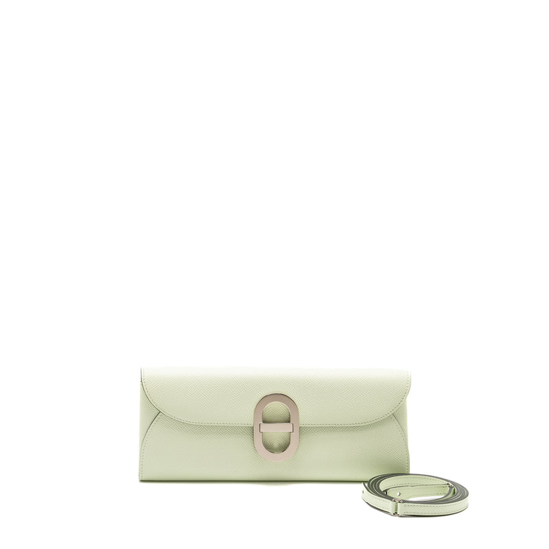 Hermes Chaine D’Ancre To Go Wallet Epsom Vert Fizz SHW Stamp B