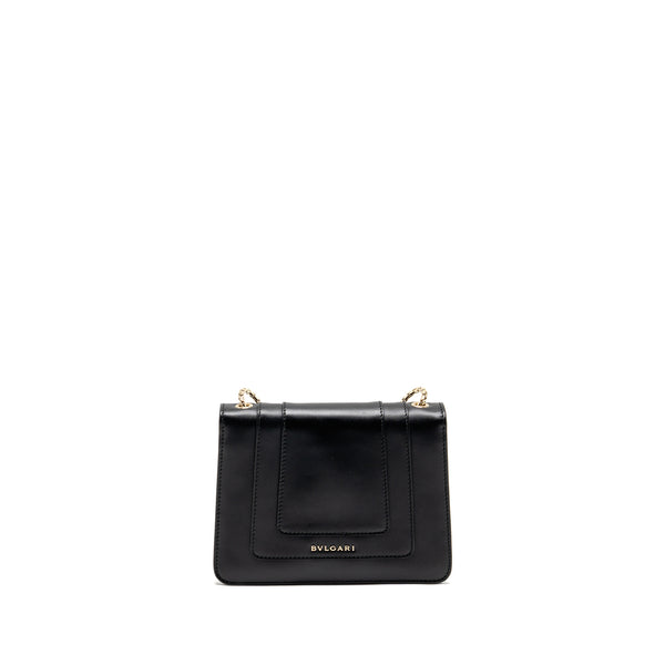 Bvlgari Serpenti Forever Crossbody bag Calfskin Black LGHW