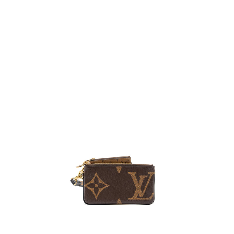 Louis Vuitton Trio Pouch Monogram Canvas GHW