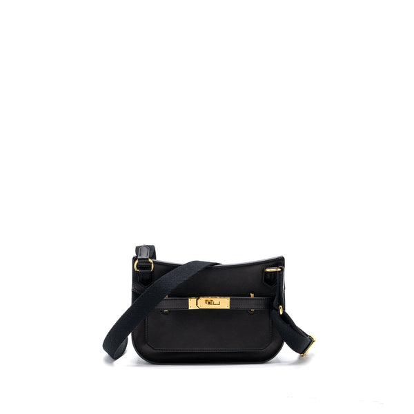 Hermes Mini Jypsiere Evergrain Black GHW Stamp B