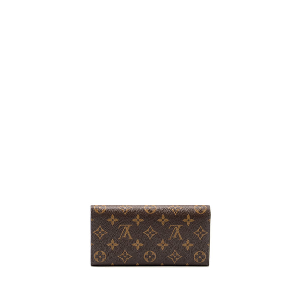 Louis Vuitton Sarah Wallet Fuchsia Monogram Canvas GHW