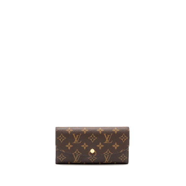 Louis Vuitton Sarah Wallet Fuchsia Monogram Canvas GHW